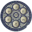 Melamine Seder Plate