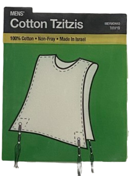 Men's Cotton Tzitzis, Ashkenaz