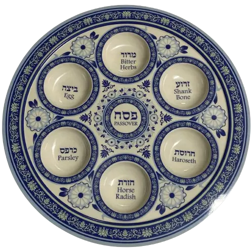 Melamine Seder Plate